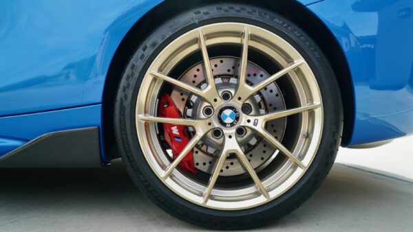 Wheel of a BMW Car