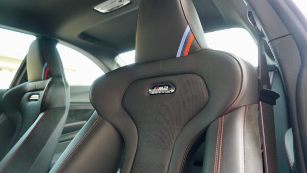 Front Seats of a BMW Car