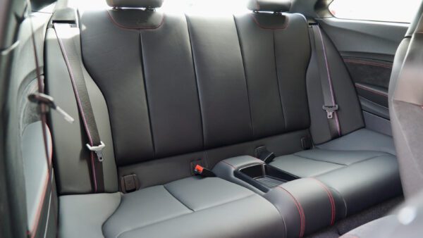 View of BMW Passenger seats in Grey Color