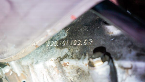Transmission number of Porsche Carrera Coupe