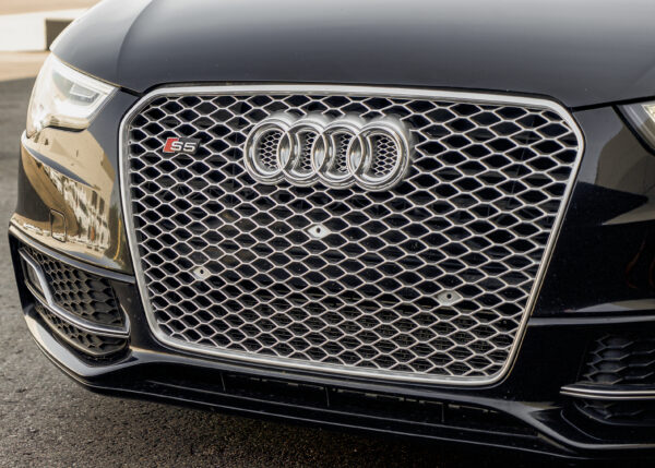 Silver Audi RS Honeycomb Grille 2013 Audi S5