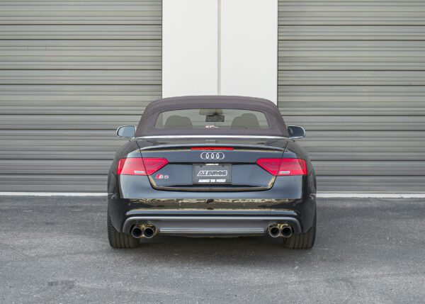 2013 Audi S5 Black Colour Car Back Side View