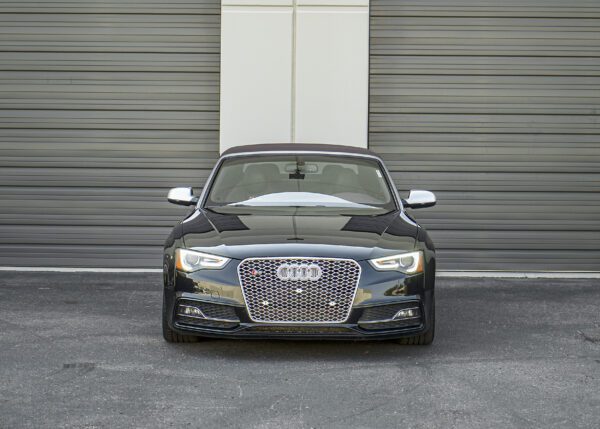Silver Audi RS Honeycomb Grille