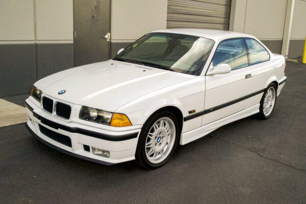 White Colour 1995 BMW M3 Car