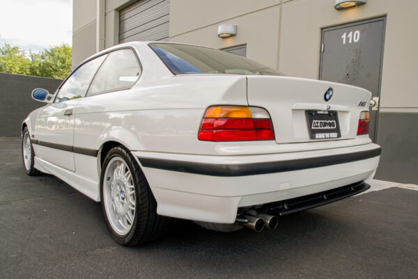 1995 BMW M3 Coupe Car Back Side View