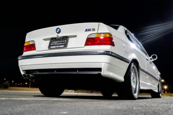 1995 BMW M3 Car Back Side View
