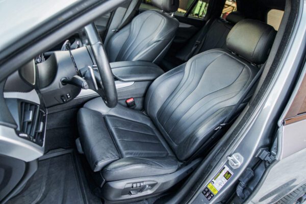 Black Dakota Leather Interior 2015 BMW X5 XDrive 35D M Sport